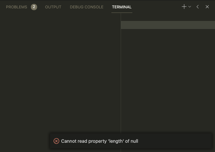 integrated terminal not showing after update · Issue #126055 ...