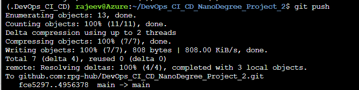 GitHub - rpg-hub/DevOps_CI_CD_NanoDegree_Project_2: DevOps CI CD using ...