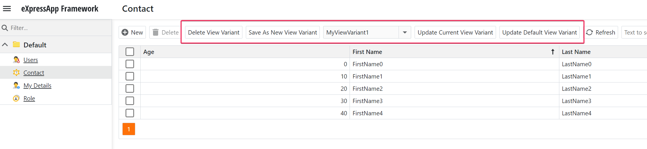 View Controller Actions in UI