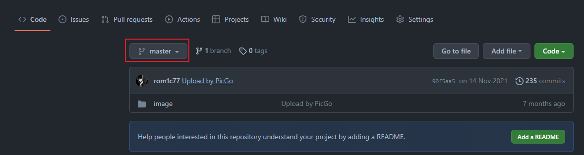 [Bug]: branch master not found？ · Issue #924 · Molunerfinn/PicGo · GitHub