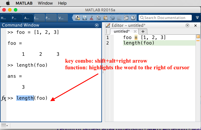 Python interactive console/terminal, keyboard combo shift+alt+right ...