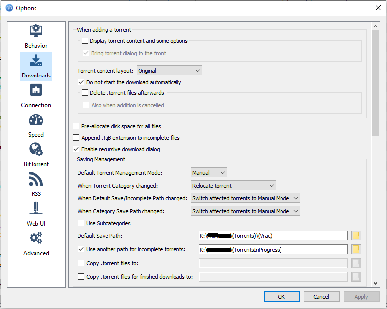 qBittorrent downloading files without updating status · Issue 17592