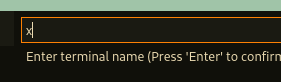 Inconsistent terminal renaming when using the editor area · Issue ...