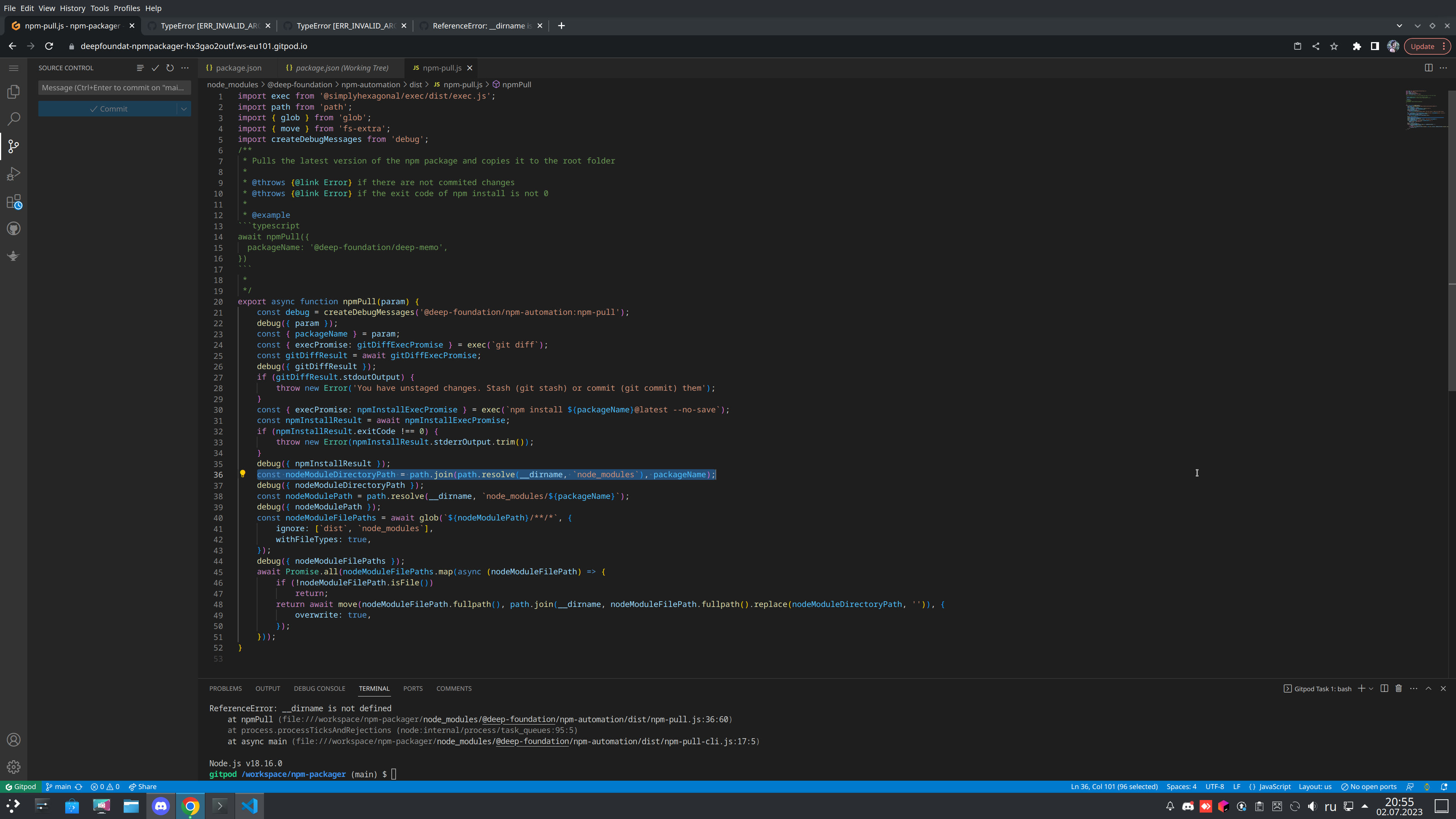 ReferenceError: __dirname is not defined · Issue #9 · deep-foundation ...