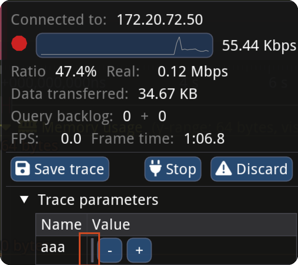 The width of tracy parameters input box is too small · Issue 607