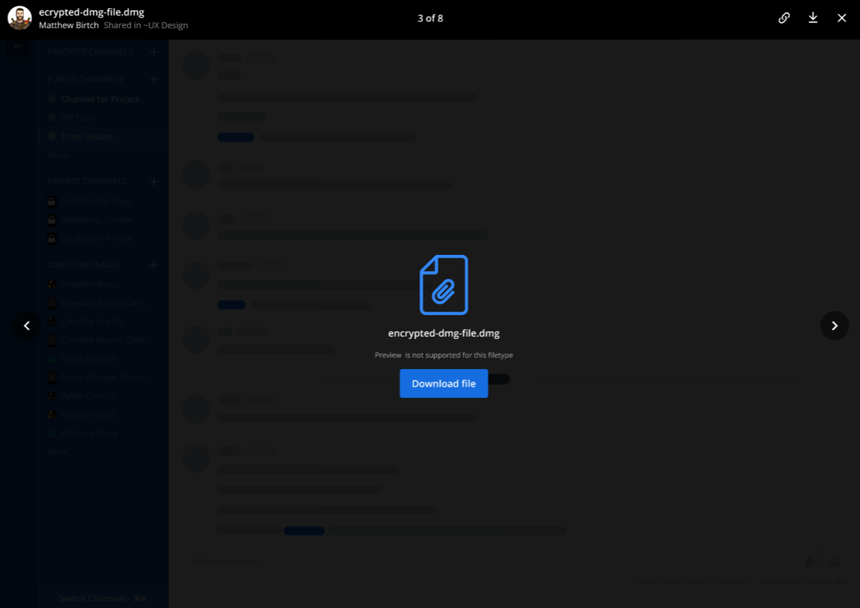 Improve UI for image preview modal · Issue #15139 · mattermost ...