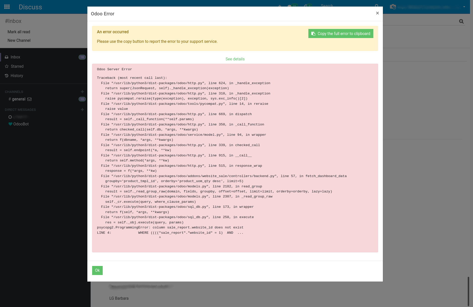 [13.0] Impossible to open website app · Issue #48549 · odoo/odoo · GitHub