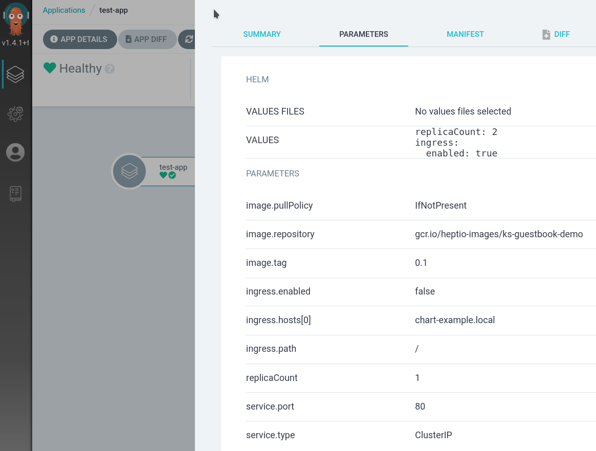 Helm "values " are ignored · Issue 3032 · argoproj/argocd · GitHub