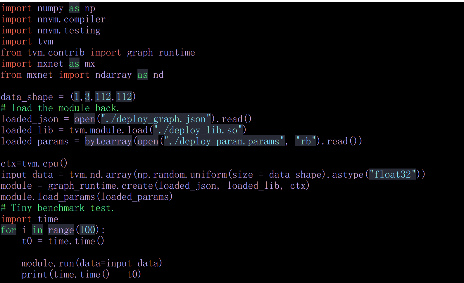 python run tvm demo , Illegal instruction · Issue #715 · deepinsight ...