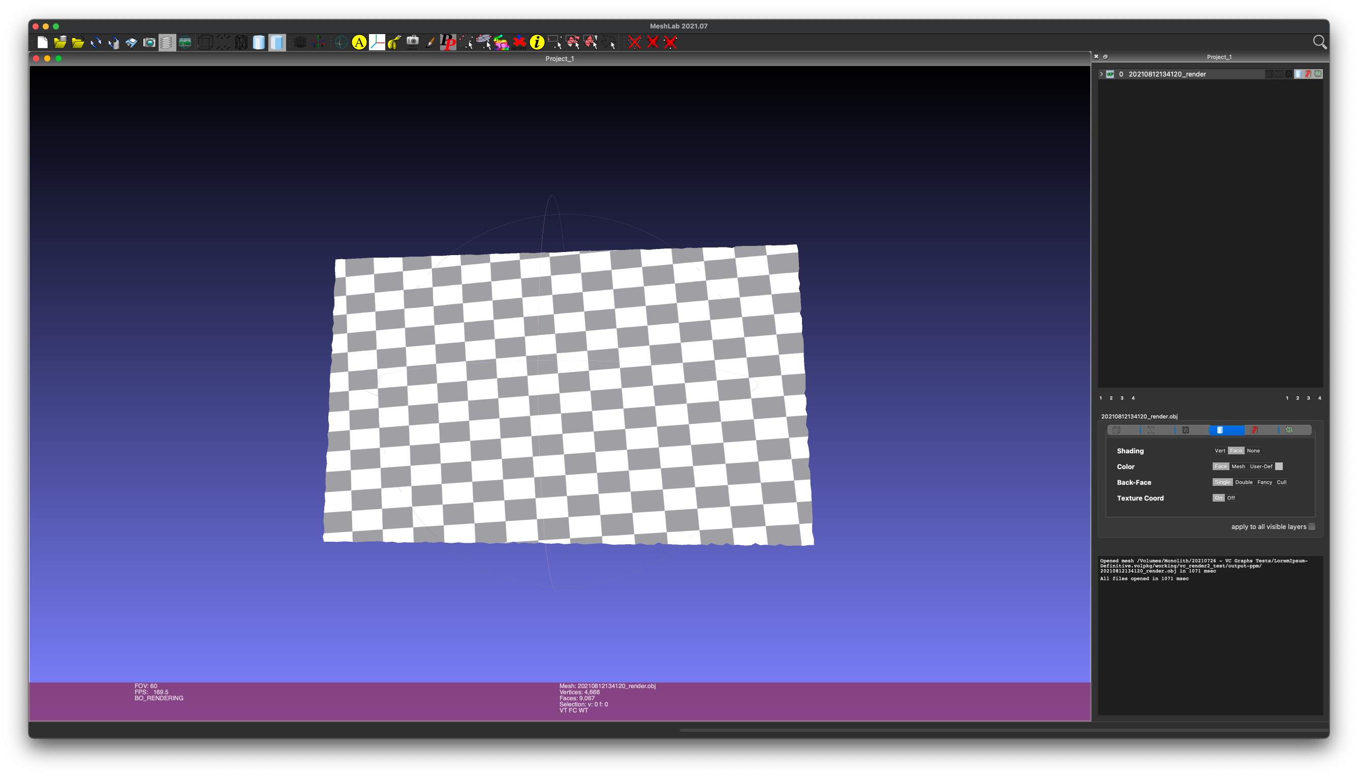 Cannot load obj file with tif texture · Issue #1068 · cnr-isti-vclab ...
