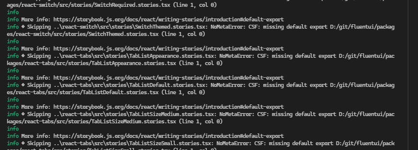 Determine approach for suppressing invalid CSF warnings · Issue #22145 ...