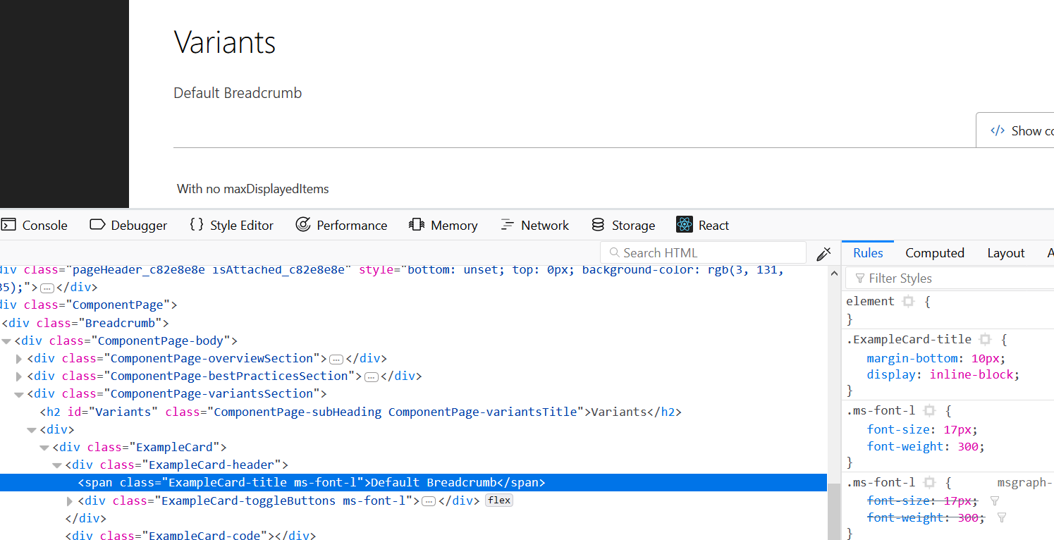 Keytip: Clean up example page · Issue #6156 · microsoft/fluentui · GitHub