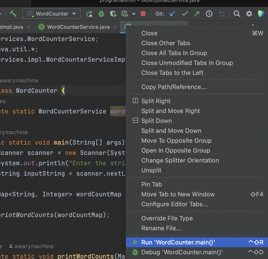 GitHub - wearymachine/MyWordCounter