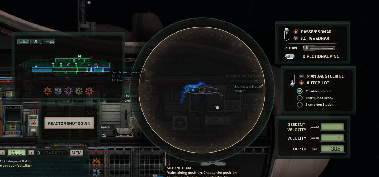 Broken passive sonar, possibly because of artifact · Issue 6449