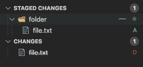Source control - staged changes tree view inconsistent · Issue #82481 ...