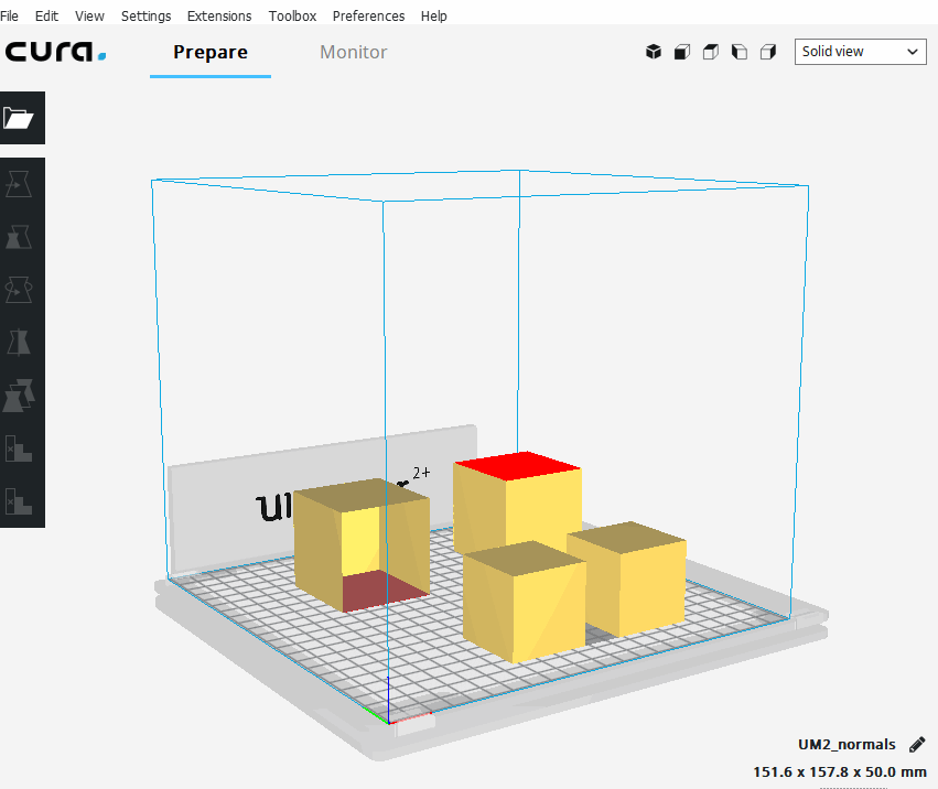 Split into parts · Issue 2052 · Ultimaker/Cura · GitHub
