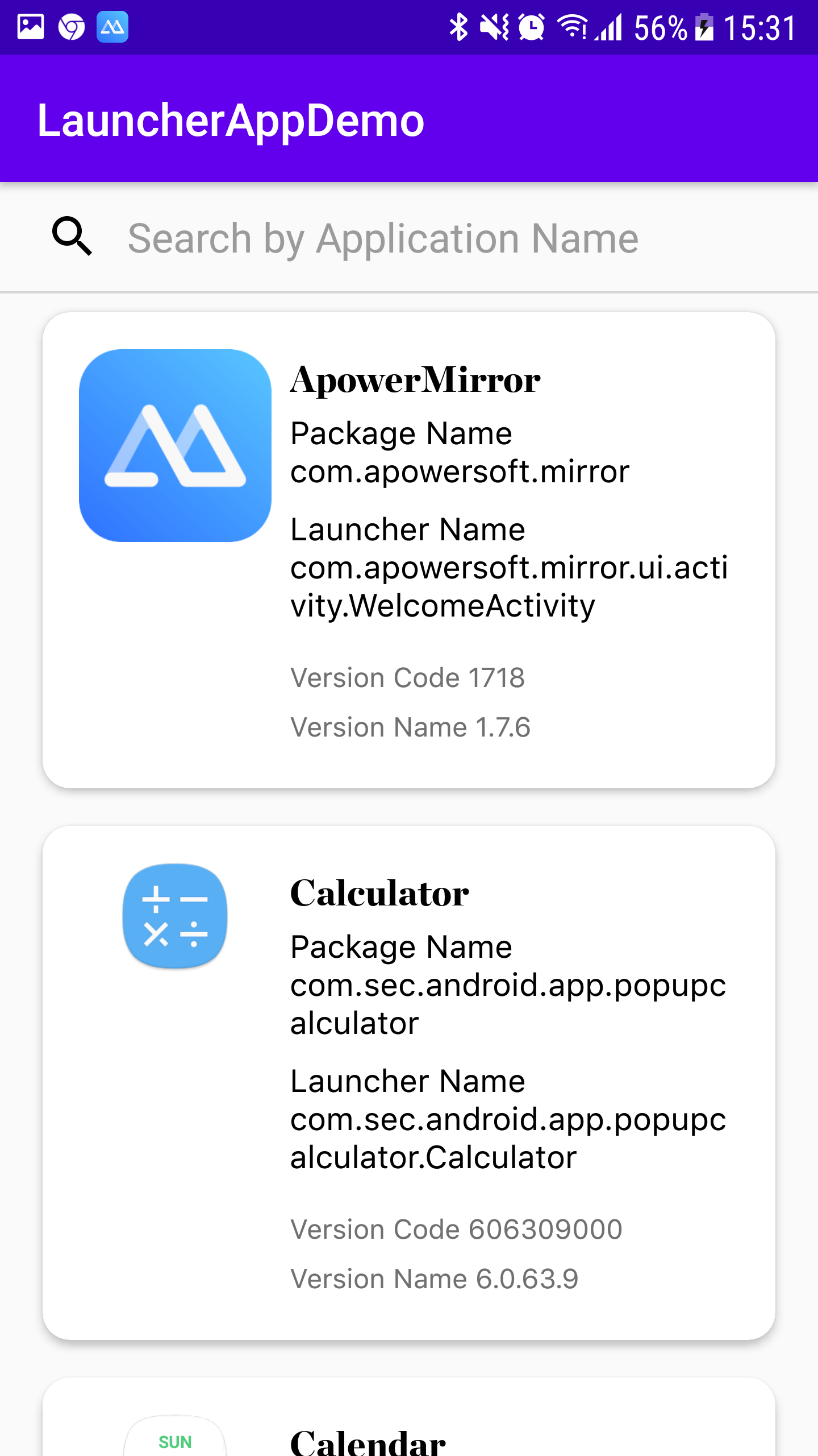 GitHub - jay5727/LauncherAppDemo: Sample Launcher App listing all ...