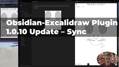 Obsidian-Excalidraw 1.0.10 update