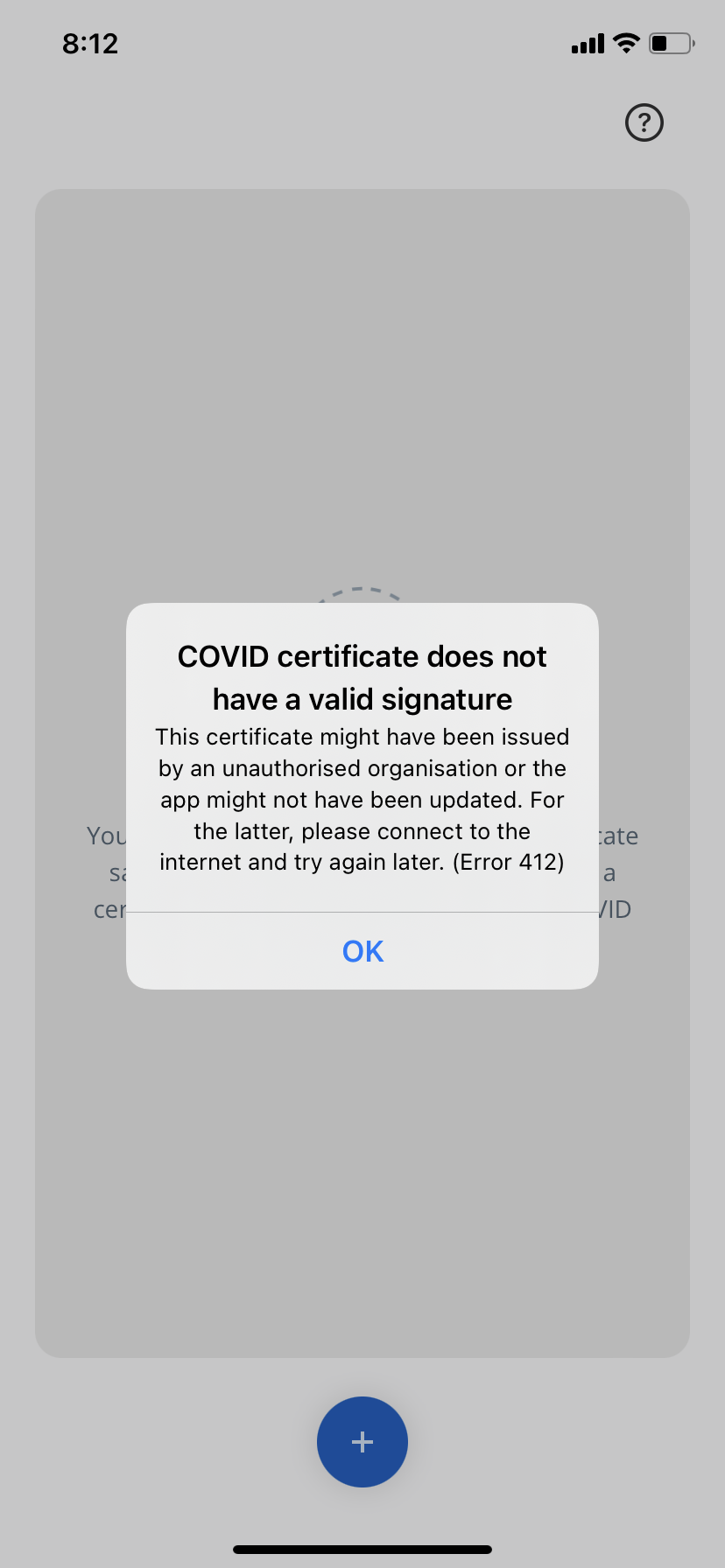 Still showing that my QR code is not valid · Issue #70 · Digitaler ...