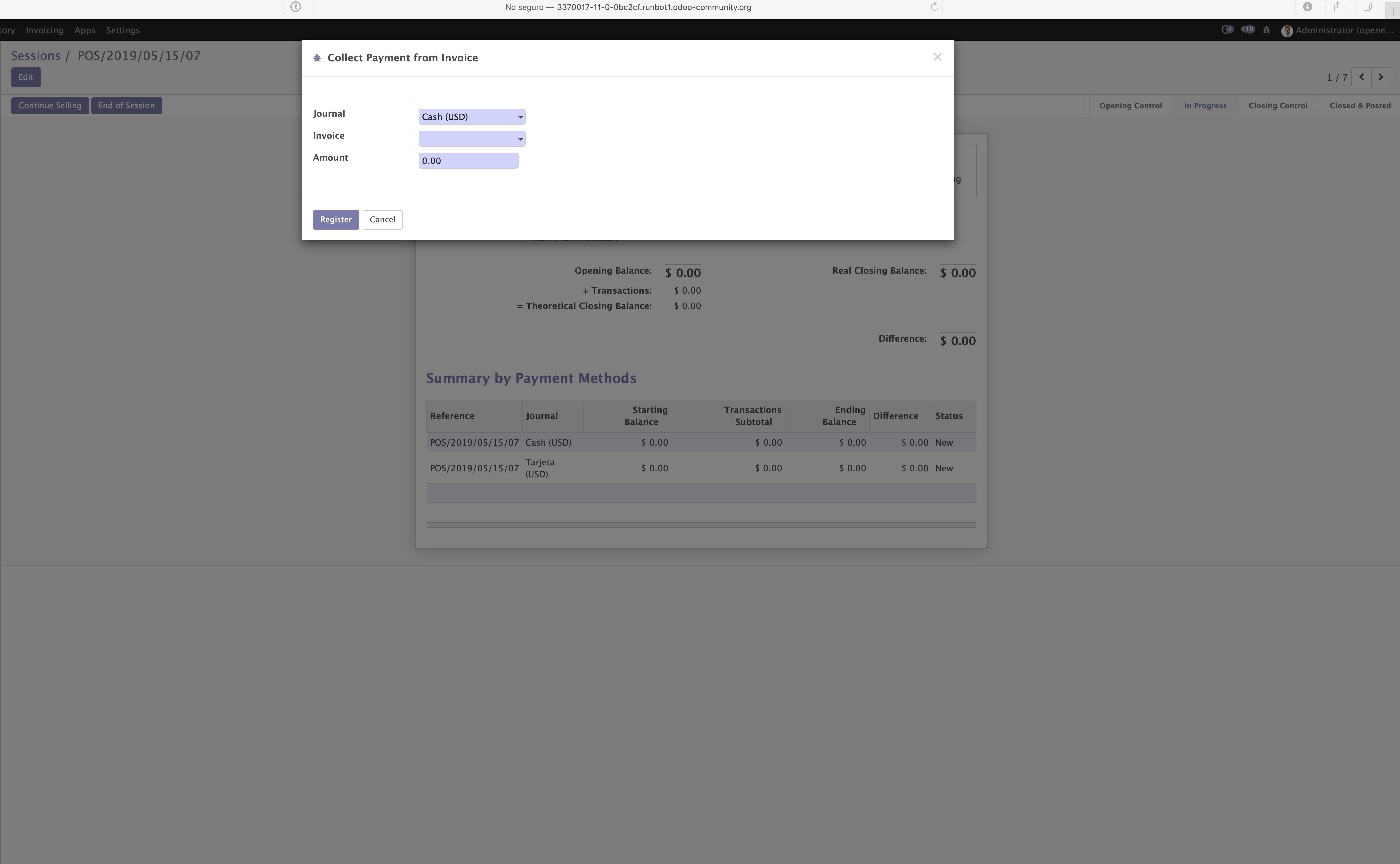 [11.0] [pos_session_pay_invoice] · Issue #355 · OCA/pos · GitHub