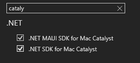 the following workloads must be installed: maccatalyst · Issue #6496 ...