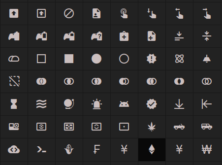 Inconsistent size between icons and fonts in statusbar · Issue #255 ...