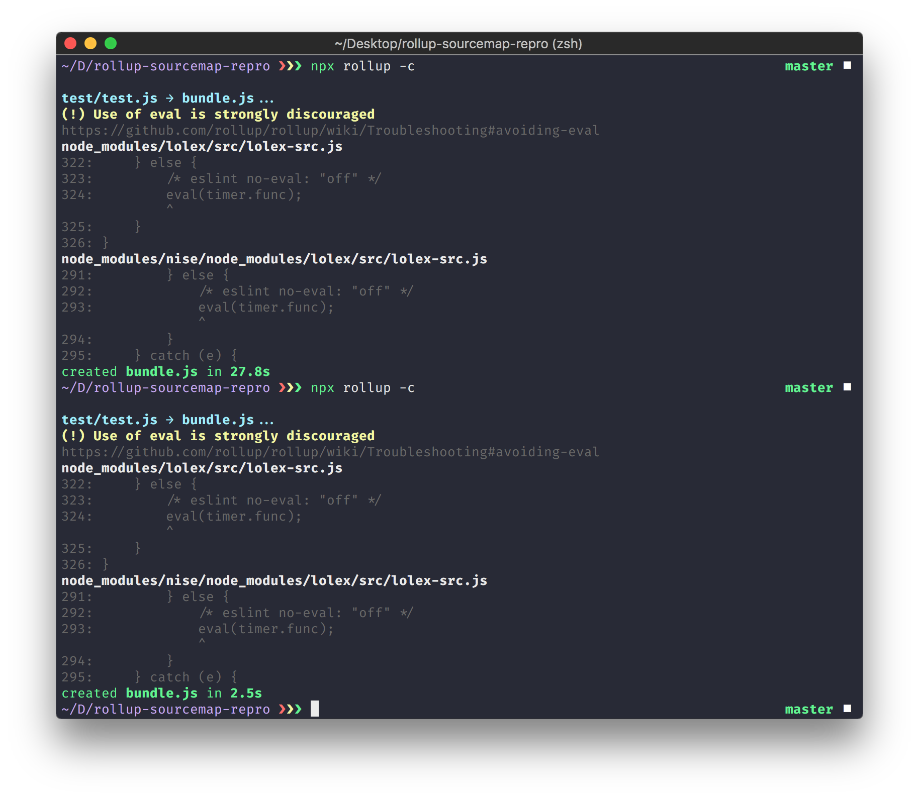 Sourcemap true/'inline' significantly increases bundle time · Issue ...