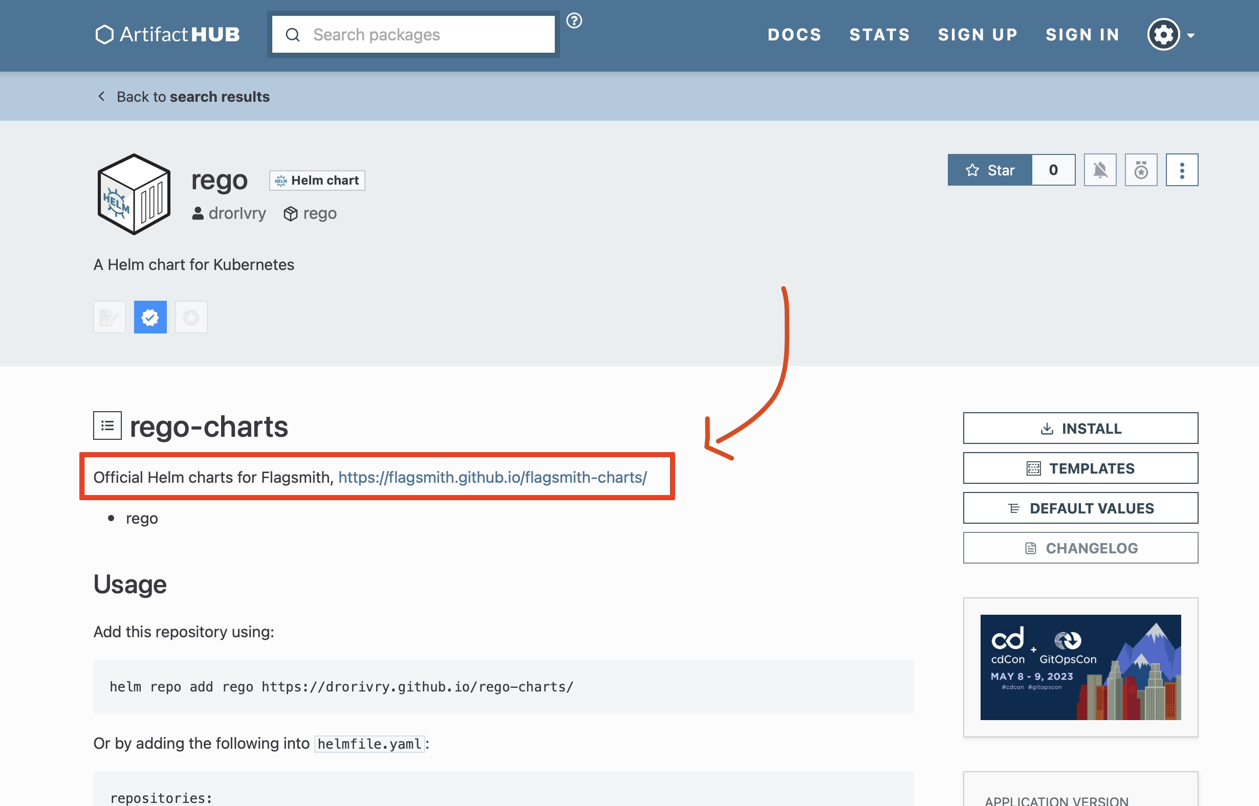 [OFFICIAL] rego · Issue #2973 · artifacthub/hub · GitHub