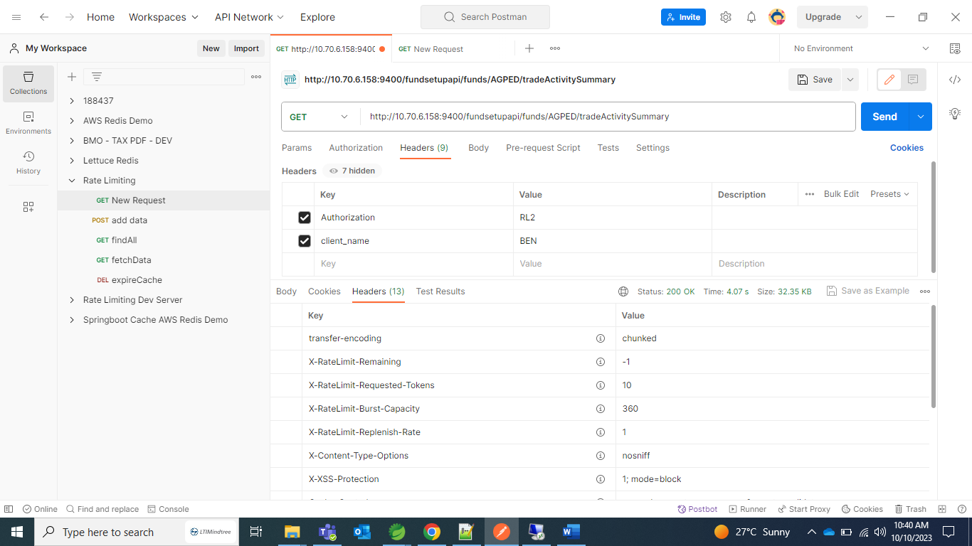 Rate Limiting not getting enabled in Spring Cloud Gateway · Issue #3095
