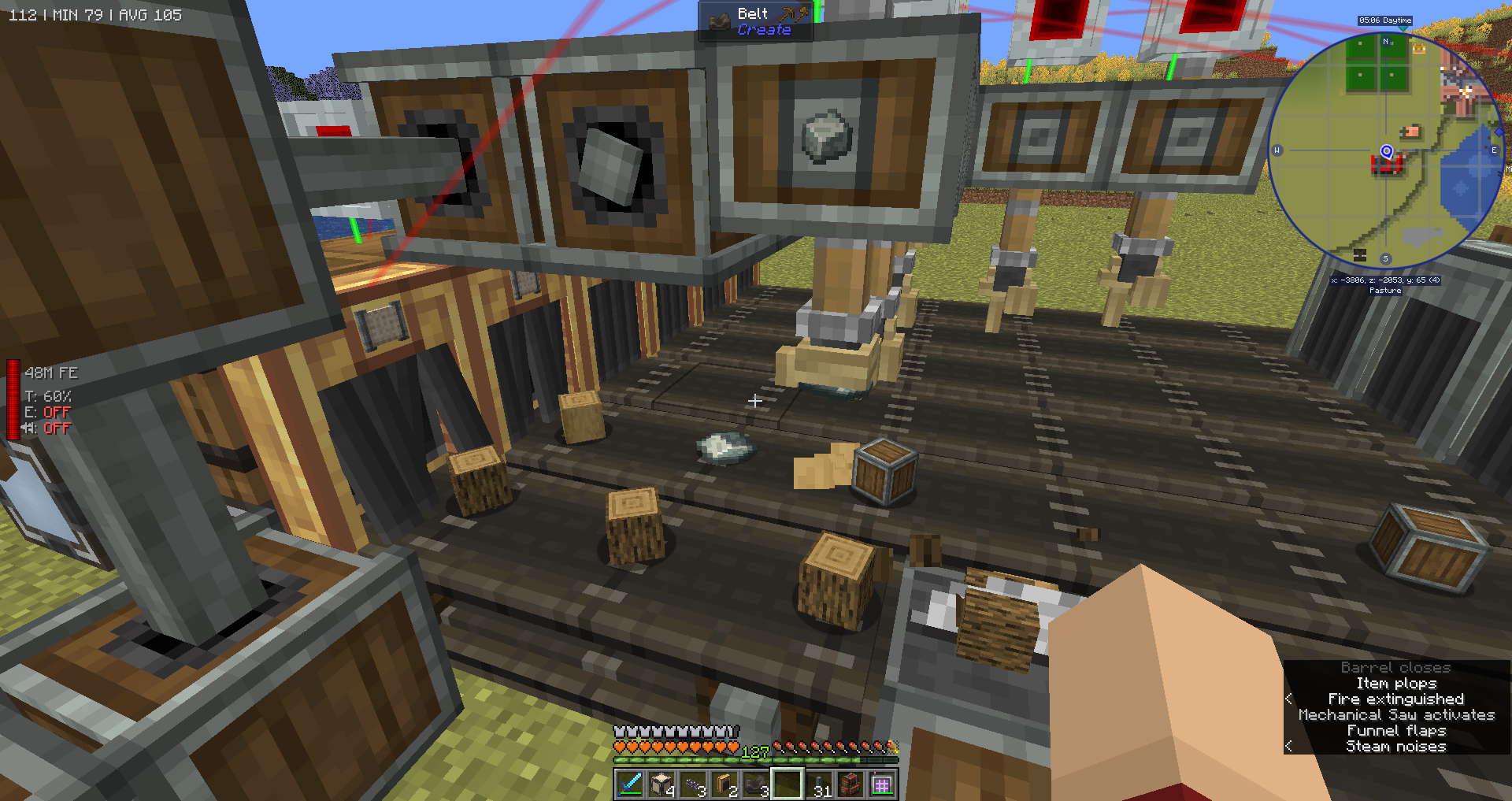 Filtered chest allows non filtered items while items are being inserted ...