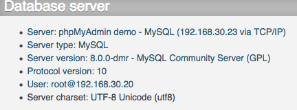 Main page is mostly links · Issue #13505 · phpmyadmin/phpmyadmin · GitHub