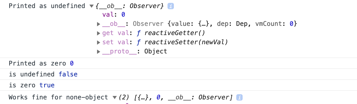[Firefox] Zero value in an object is displayed as undefined in terminal ...