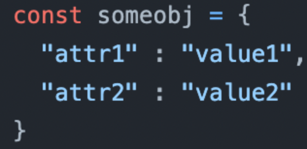 A JSON obj screenshot taken from github.com