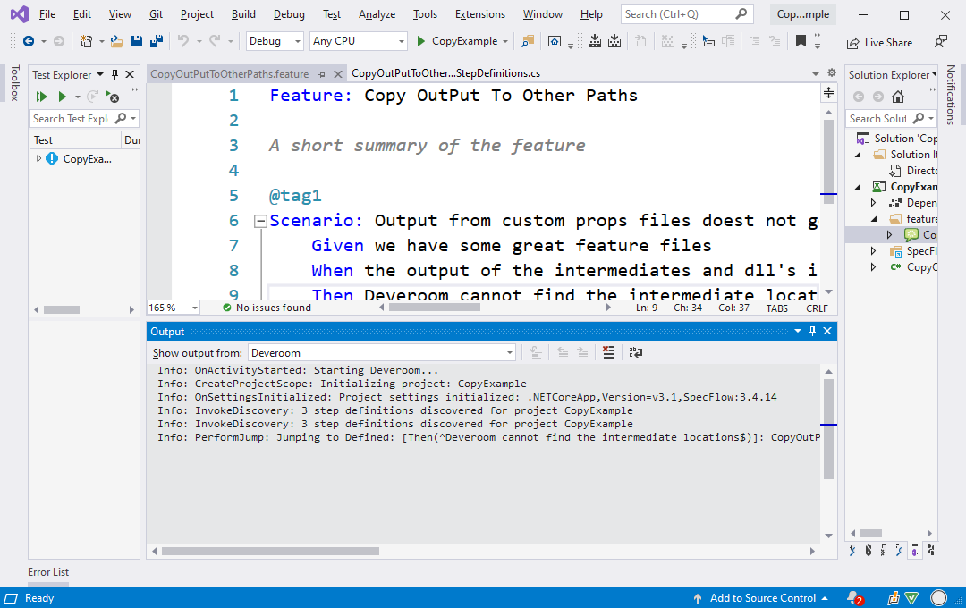 Test assembly not found · Issue 70 · specsolutions/deveroomvisualstudio · GitHub
