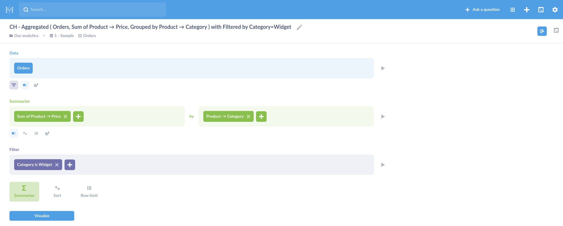 Questions with postaggregation filter on joined table breaks · Issue