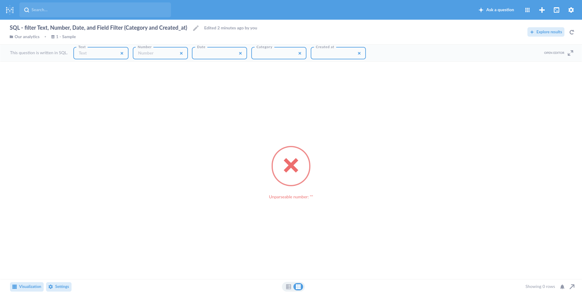 Empty filter parameters in the URL causes weird filter state · Issue ...