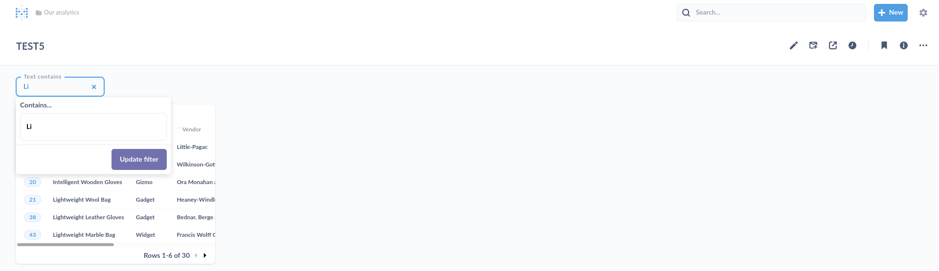 Using filter Contains on dashboard is caseinsensitive, but on drill
