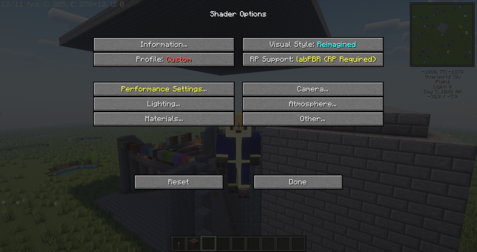 Complimentary reimagined shaders custom model renders too dark when