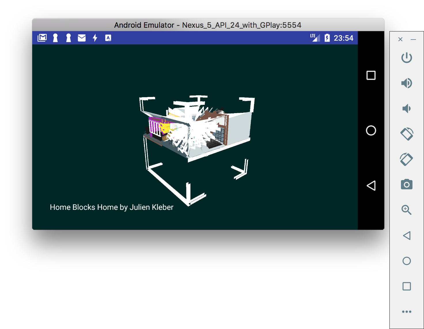 Poly Sample Android app only seems to be able to load `5vbJ5vildOq ...