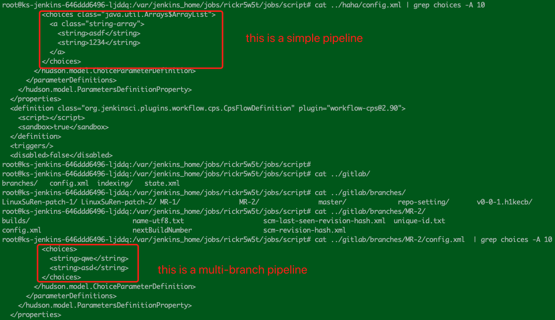 Parameterized Pipeline errors due to the different implements in ...