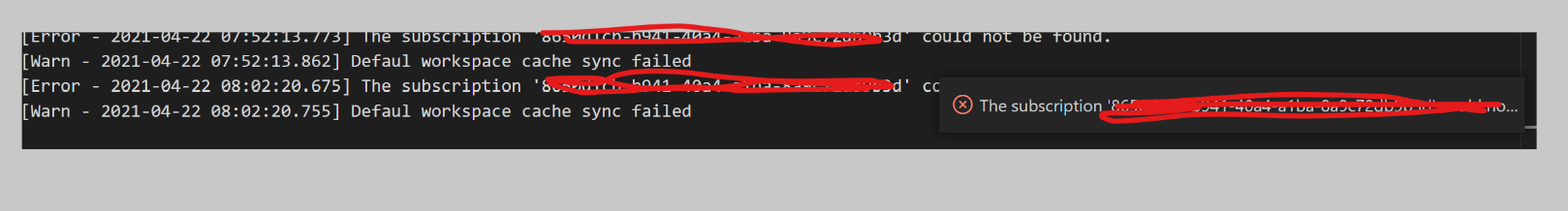 Azure Machine learning extension for VS code can not work in sovereign ...