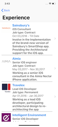 GitHub - sc010575/CurriculumVitae: The app is an own CV app. The CV ...