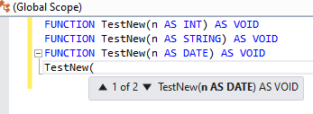 Intellisense doesn't show function overloads · Issue #692 · X-Sharp ...