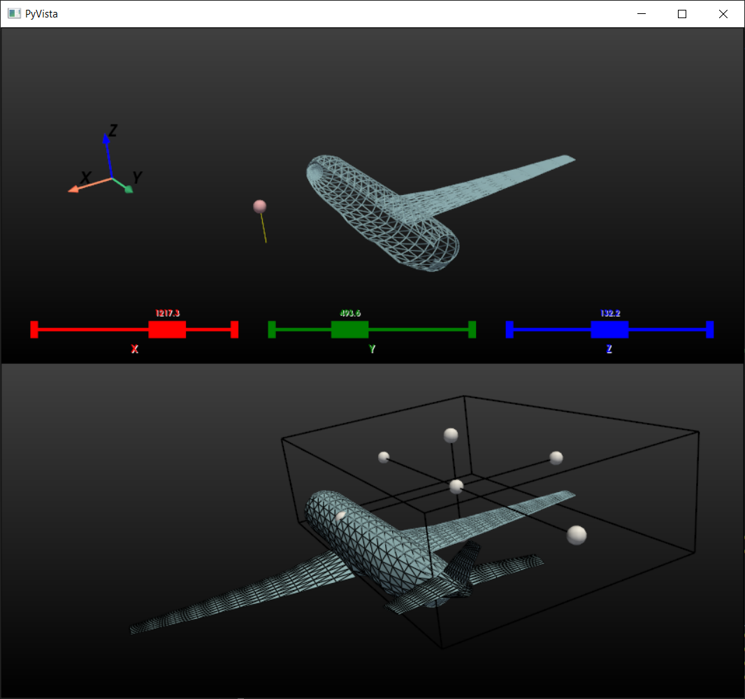 demo: closest_point on a clipped actor · pyvista pyvista · Discussion ...