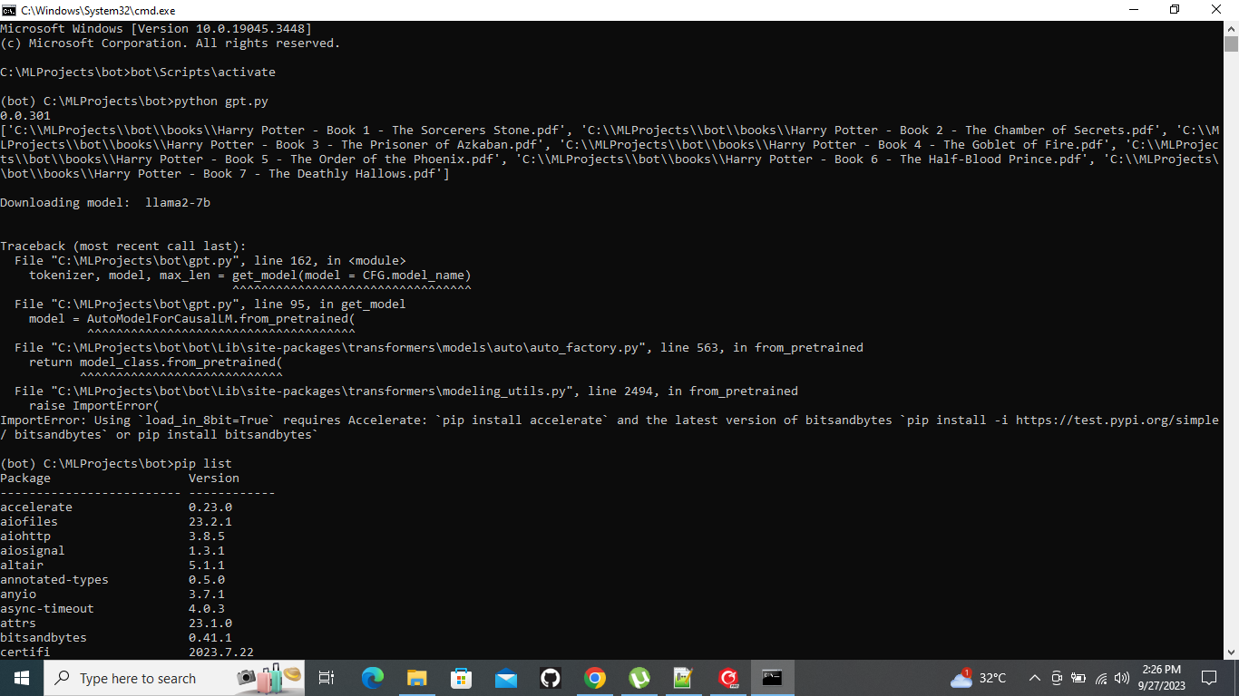 Got errors when calling AutoModelForCausalLM related APIs · Issue ...