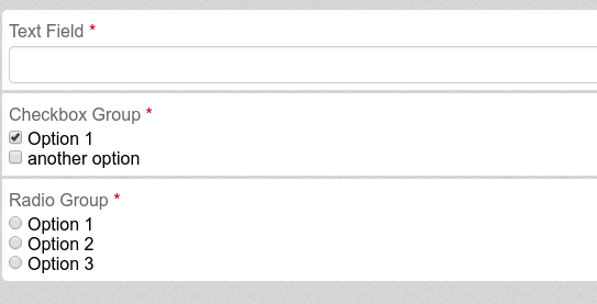 Remove from required checkbox and radio group labels · Issue #849 ... image.