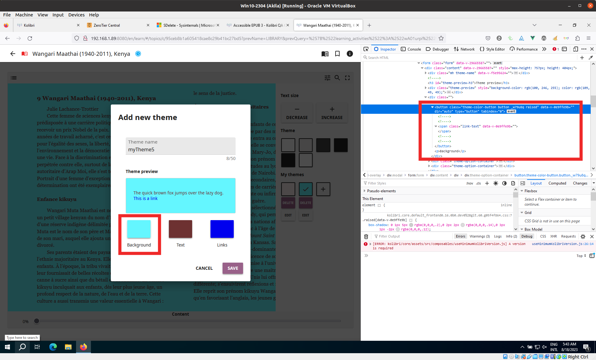 Win10-2304 (Akila) Running - Oracle VM VirtualBox_001