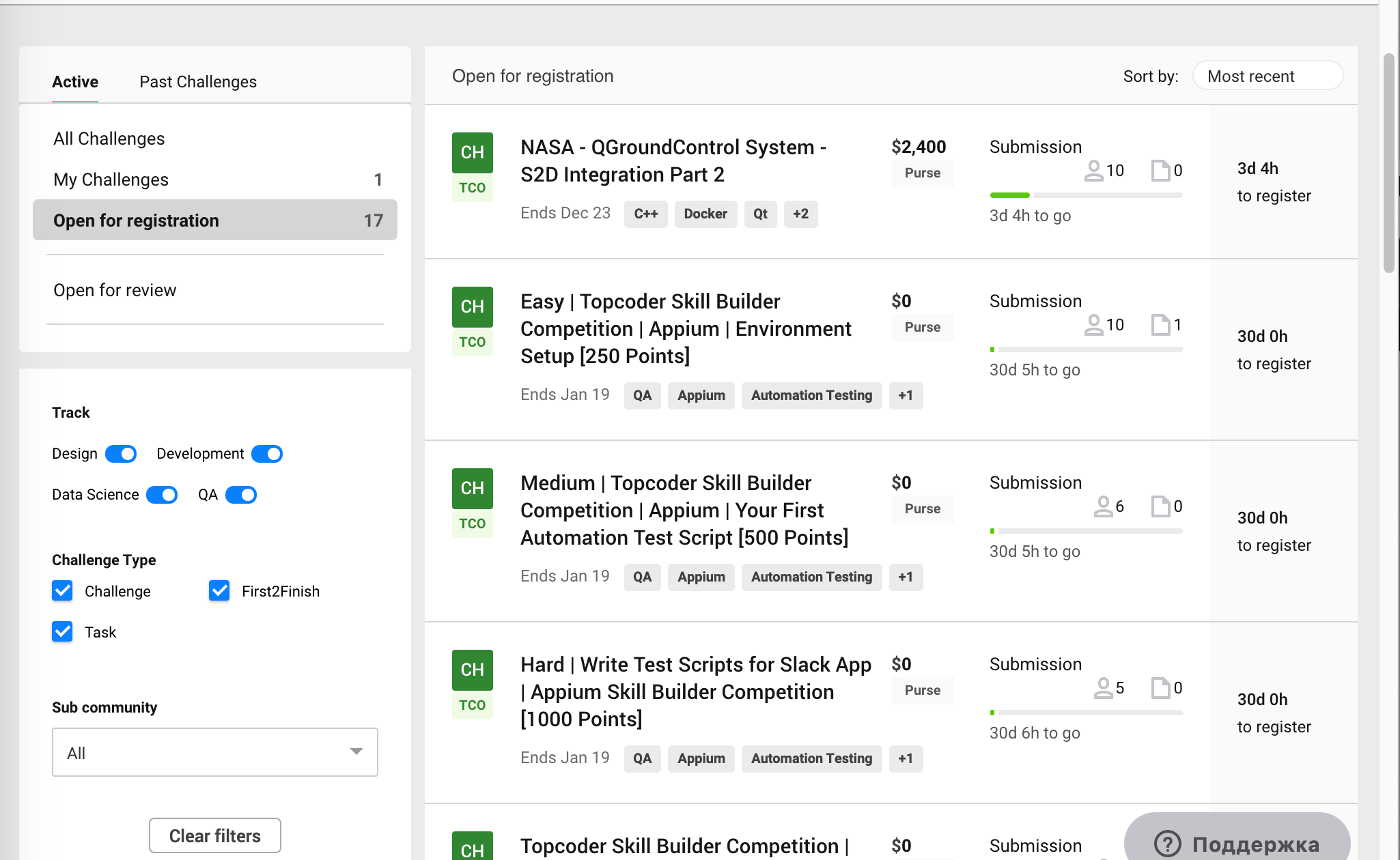Filter UI V2 · Issue #5258 · topcoder-platform/community-app · GitHub