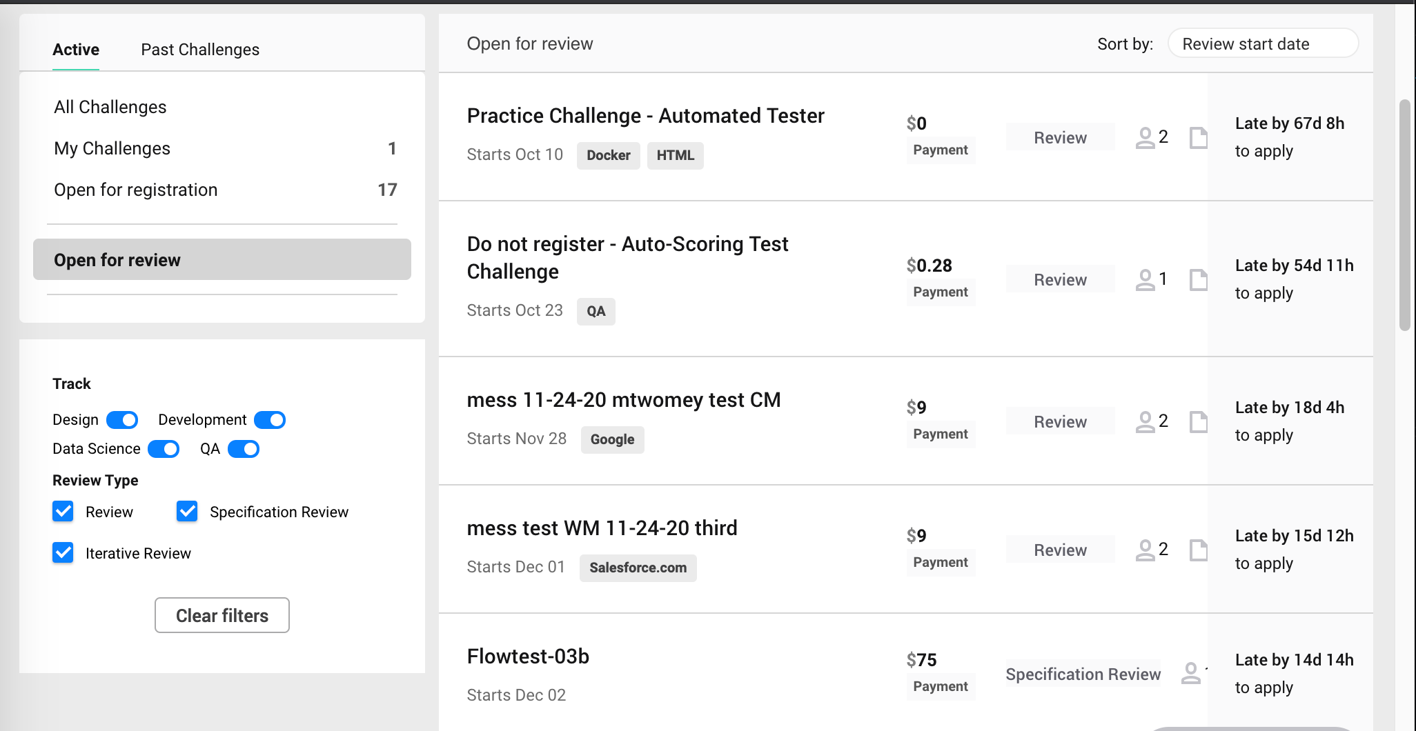 Filter UI V2 · Issue #5258 · topcoder-platform/community-app · GitHub