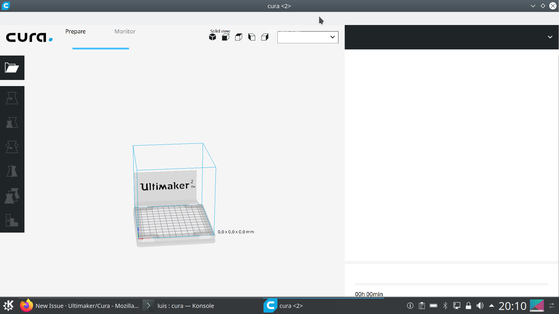 Most text in cura has disappear · Issue #6841 · Ultimaker/Cura · GitHub
